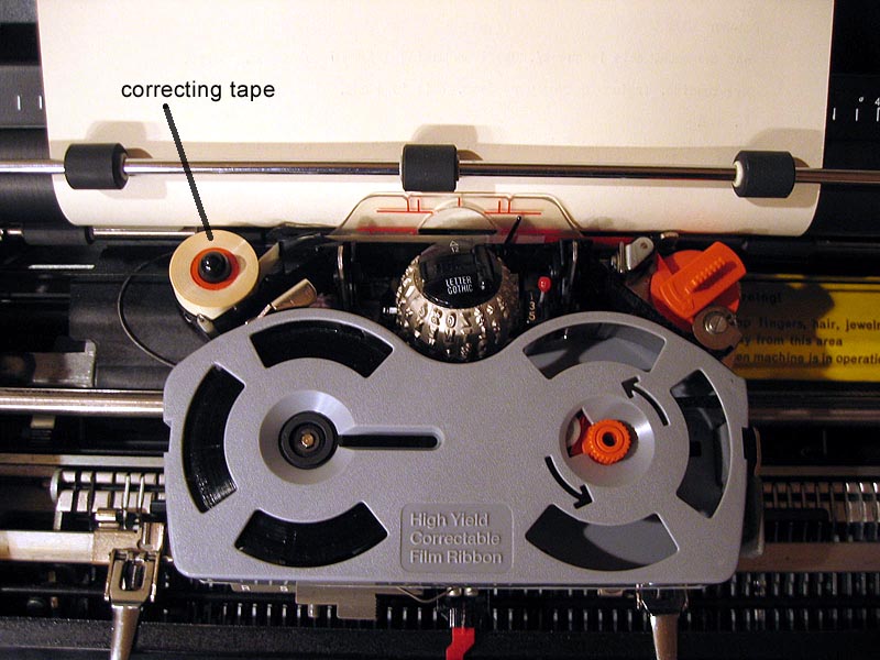 IBM Self Correcting Tape and Typing Element
