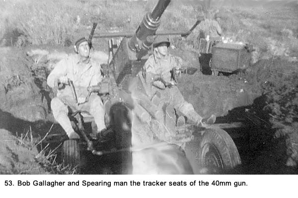 40mm Gun with Gallagher and Spearing