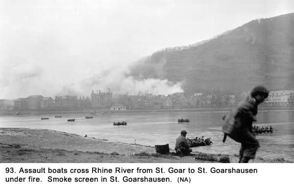 Crossing Rhine River at St. Goar