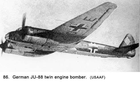 German JU-88 Bomber