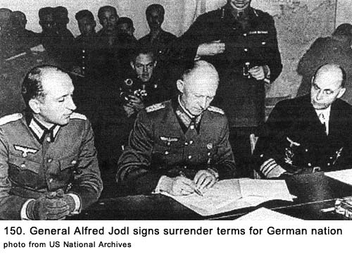 General Alred Jodl - German Surrender