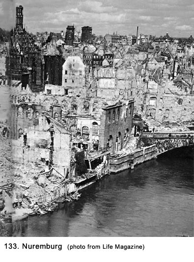 Nuremburg after bombings