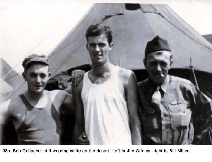 Jim Grimes and Bob Gallagher at Camp Irwin
